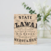 Delaware Atlas Briefkaart (Staand voorkant)