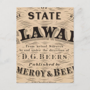 Delaware Atlas Briefkaart