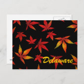 Delaware Autumn Leaves Briefkaart (Voorkant / Achterkant)