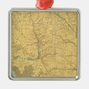 Delaware Bay, New Jersey Metalen Ornament