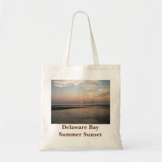 Delaware Bay Summer Sunset Canvas tas