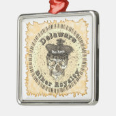 Delaware Biker Metalen Ornament (Links)