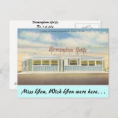 Delaware, Birmingham Grille Briefkaart (Voorkant / Achterkant)