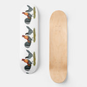 Delaware Blue Hen Skateboard (Voorkant)