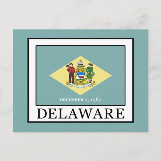 Delaware Briefkaart (Voorkant)
