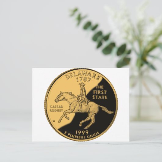 Delaware Briefkaart (Staand voorkant)