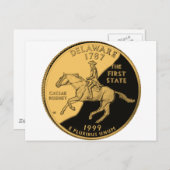 Delaware Briefkaart (Voorkant / Achterkant)