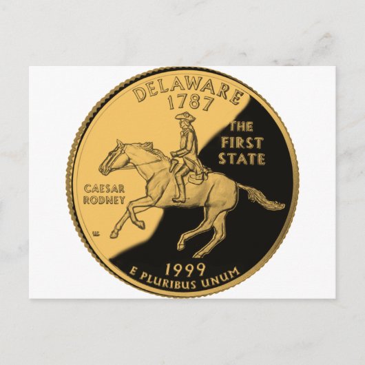 Delaware Briefkaart (Voorkant)