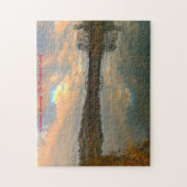 Delaware Canal.kerstgroeten Legpuzzel (Verticaal)