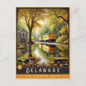 Delaware | Carte postale État hyper-réaliste (Devant)