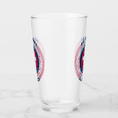 Delaware Circular Typography Design Glas (Rechts)