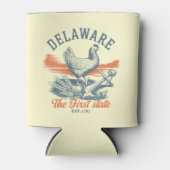 Delaware First State Vintage Blikjeskoeler (Voorkant)