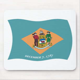 Delaware Flag Mousepad Muismat