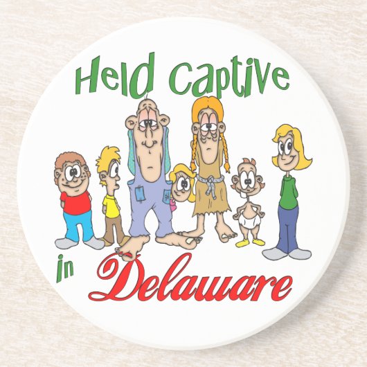 Delaware Funny Trailer Park Dessous de verre Sands (Devant)