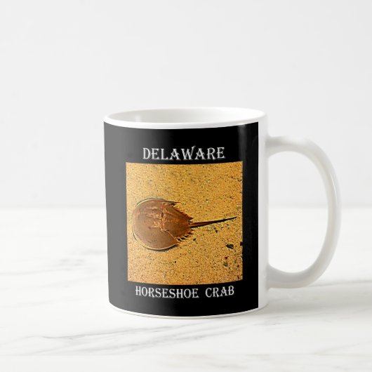 Delaware Hoefijzer Crab Koffiemok (Rechts)