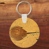 Delaware Hoefijzer Crab Sleutelhanger (Voorkant)