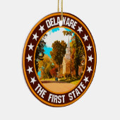Delaware Keramisch Ornament (Rechts)