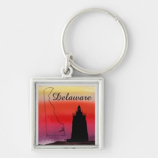 Delaware Lighthouse Sleutelhanger (Voorkant)
