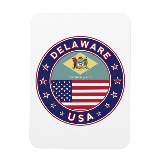 Delaware Magneet (Verticaal)