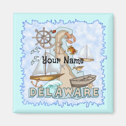 Delaware Magneet (Voorkant)
