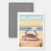 Delaware Magneet (Voorkant / Achterkant)