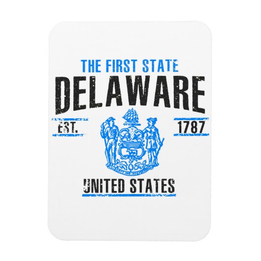Delaware Magneet (Verticaal)
