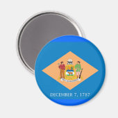 Delaware Magnet Magneet (Voorkant / Achterkant)