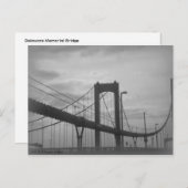 Delaware Memorial Bridge Briefkaart (Voorkant / Achterkant)