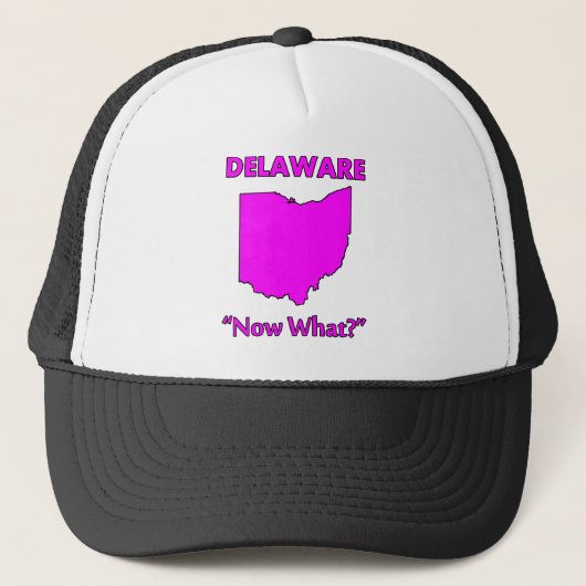 Delaware - Nu wat? Trucker Pet (Voorkant)