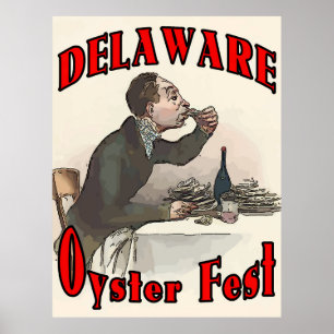 Delaware Oyster Fest Poster