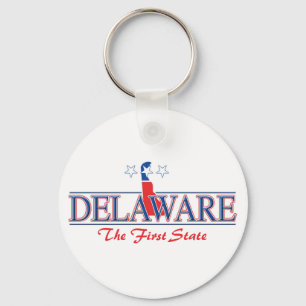 Delaware Patriotic Sleutelhanger
