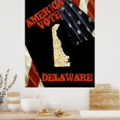 DELAWARE  POSTER (Keuken)