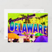 Delaware Postkaart (Voorkant / Achterkant)