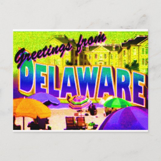 Delaware Postkaart (Voorkant)