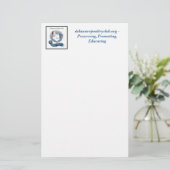 Delaware Poultry Club Briefpapier stijl 1 (Staand voorkant)