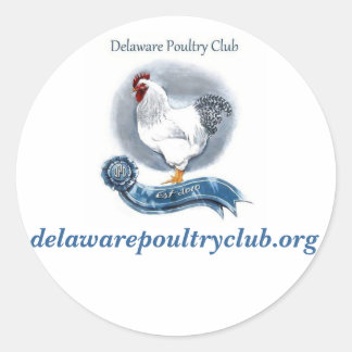 Delaware Poultry Club Stickers (klein)