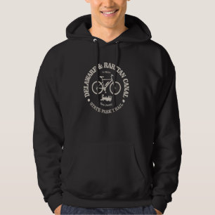 Delaware & Raritan Canal Fietsen Rail Bike Hoodie