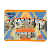 Delaware, Rehoboth Beach Magnet (Horizontal)