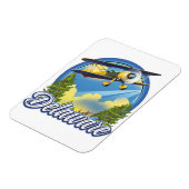 Delaware reizen logo magneet (Linkerzijde)