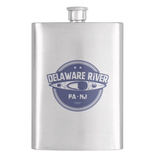 Delaware River Kayaking Flacon (Voorkant)