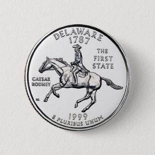 Delaware Ronde Button 5,7 Cm