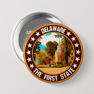 Delaware Ronde Button 7,6 Cm