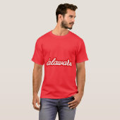Delaware Rood T-shirt (Voorkant volledig)