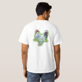 Delaware Rooster, terug T-shirt (Achterkant volledig)