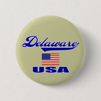 Delaware Script Pin Ronde Button 5,7 Cm