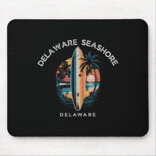 Delaware Seashore Delaware Mannen Vrouwen Surfen Muismat