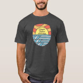 Delaware Seashore State Park Delaware DE Retro Wat T-shirt (Voorkant)