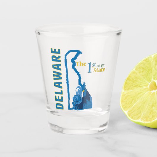 Delaware Shot Glass Glas (Voorkant)
