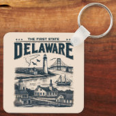 Delaware Sleutelhanger (Achterkant)
