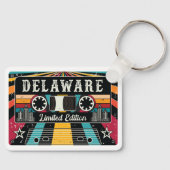 Delaware State Cassette Limited Edition Sleutelhanger (Voorkant)